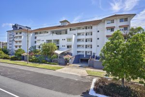 Lake Street aspect of North Cove Apartments Cairns